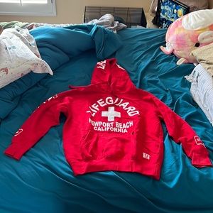 newport beach lifeguard hoodie